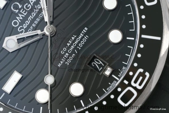 0316 Seamaster Diver 300M ZF 1:1 Best Edition Green Ceramic Green Dial on Green Rubber Strap A TravelReady 7823